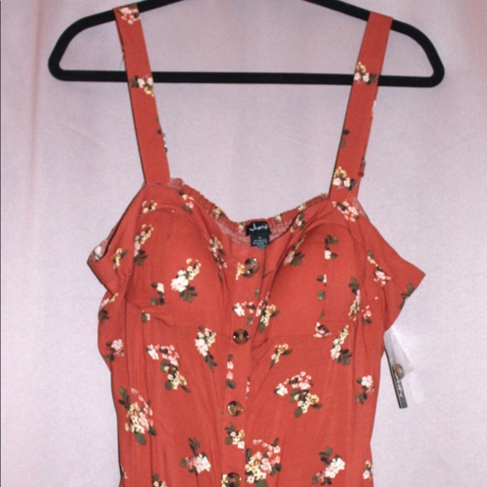 Short floral dress